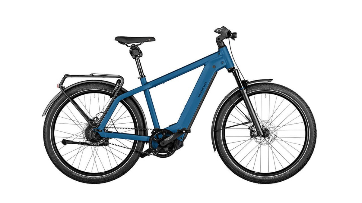 Riese & Müller charger 4 gt vario, blauw