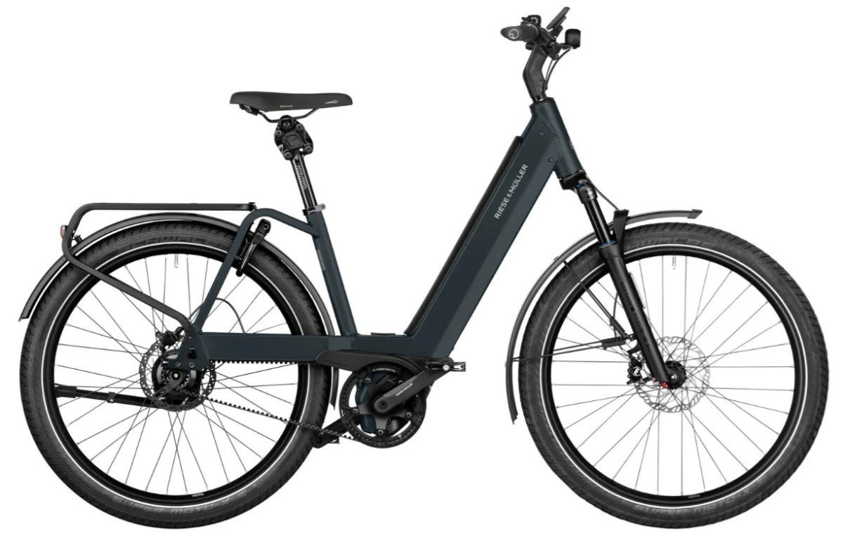 Riese & Müller Nevo 4 GT Vario Dames Dark Grey Matt 51cm